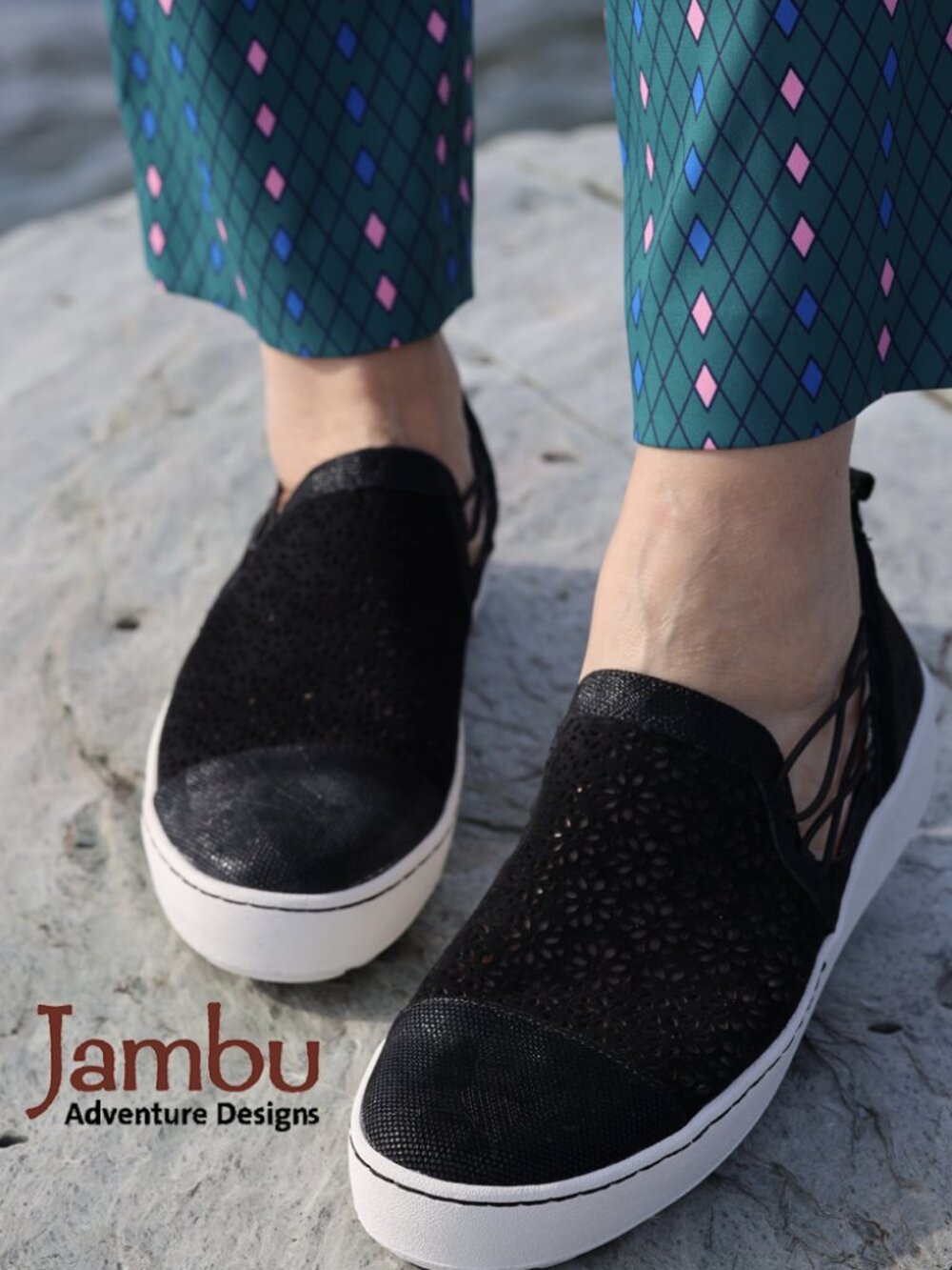 Erin Cut Out Slip-On Sneakers